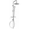 Mexen T40 shower column, Graphite - 798404093-66