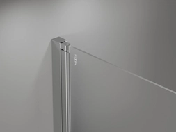 Mexen Mist 1-wing shower screen 60 x 150 cm, transparent, chrome - 8A9-060-001-01-00