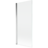Mexen Mist shower screen 1-panel 80 x 150 cm, transparent, chrome - 8A9-080-001-01-00