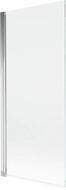 Mexen Mist 1-wing shower screen 80 x 150 cm, transparent, chrome - 8A9-080-001-01-00