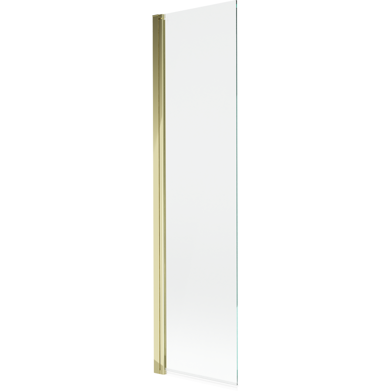 Mexen Mist 1-wing shower screen 50 x 150 cm, transparent, gold - 8A9-050-001-50-00