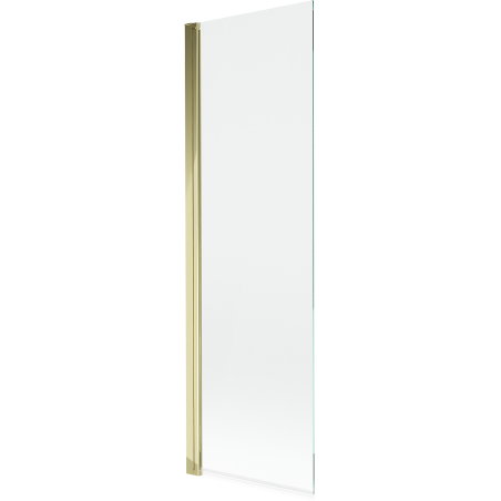 Mexen Mist shower screen 1-wing 60 x 150 cm, transparent, gold - 8A9-060-001-50-00