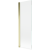 Mexen Mist shower screen 1-wing 60 x 150 cm, transparent, gold - 8A9-060-001-50-00