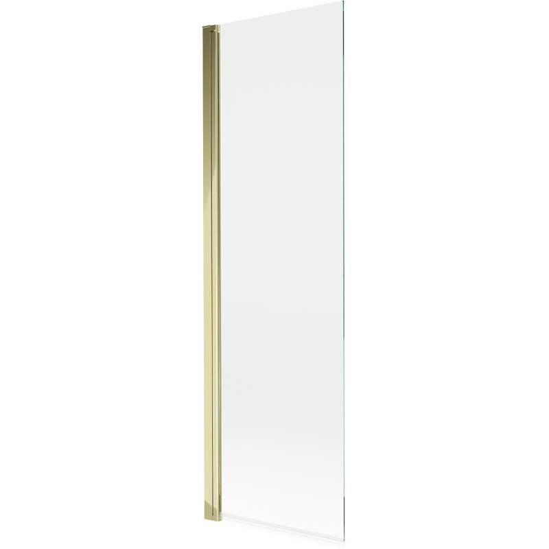 Mexen Mist shower screen 1-wing 70 x 150 cm, transparent, gold - 8A9-070-001-50-00