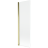 Mexen Mist 1-wing shower screen 70 x 150 cm, transparent, gold - 8A9-070-001-50-00