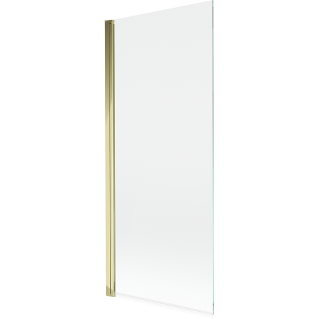 Mexen Mist shower screen 1-wing 80 x 150 cm, transparent, gold - 8A9-080-001-50-00
