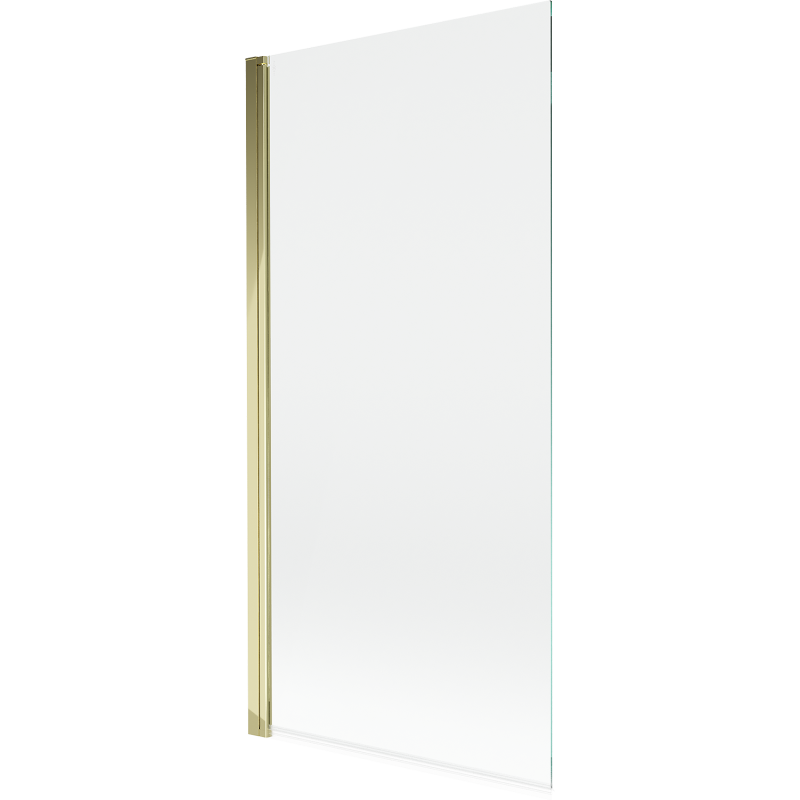 Mexen Mist shower screen 1-wing 90 x 150 cm, transparent, gold - 8A9-090-001-50-00