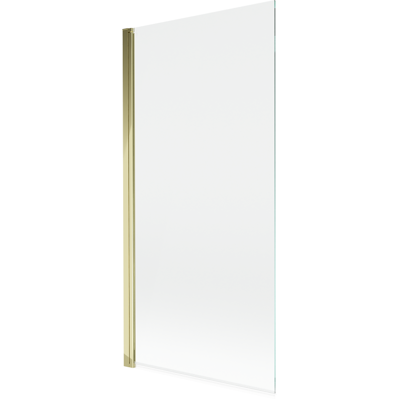 Mexen Mist shower screen 1-winged 90 x 150 cm, transparent, gold - 8A9-090-001-50-00