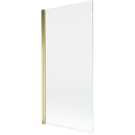 Mexen Mist shower screen 1-winged 90 x 150 cm, transparent, gold - 8A9-090-001-50-00