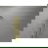 Mexen Mist shower screen 1-wing 80 x 150 cm, transparent, brushed gold - 8A9-080-001-55-00