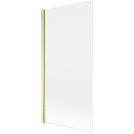 Mexen Mist shower screen 1-wing 90 x 150 cm, transparent, gold brushed - 8A9-090-001-55-00