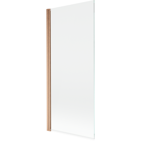Mexen Mist 1-wing shower screen 80 x 150 cm, transparent, brushed copper - 8A9-080-001-65-00