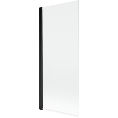 Mexen Mist shower screen 1-wing 80 x 150 cm, transparent, black - 8A9-080-001-70-00