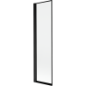 Mexen Mist shower screen 1-wing left 50 x 150 cm, black frame, black - 8A9-050-001-70-70-L