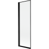 Mexen Mist shower screen 1-wing left 60 x 150 cm, black frame, black - 8A9-060-001-70-70-L