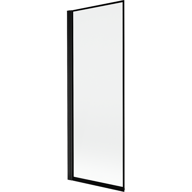 Mexen Mist 1-wing Left Shower Screen 70 x 150 cm, Black Frame, Black - 8A9-070-001-70-70-L