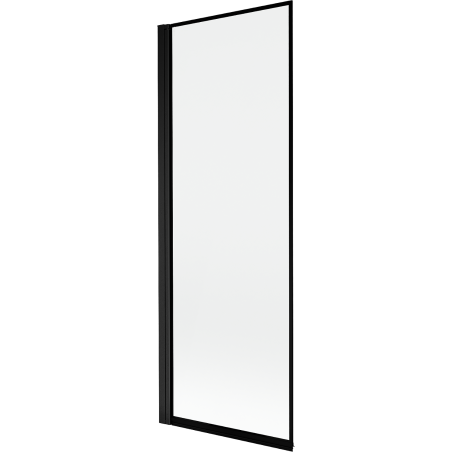 Mexen Mist 1-wing Left Shower Screen 70 x 150 cm, Black Frame, Black - 8A9-070-001-70-70-L