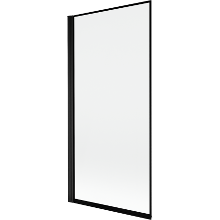 Mexen Mist Shower Screen 1-Panel Left 90 x 150 cm, Black Frame, Black - 8A9-090-001-70-70-L
