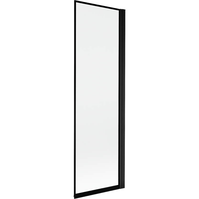 Mexen Mist shower screen 1-wing right 60 x 150 cm, black frame, black - 8A9-060-001-70-70-P