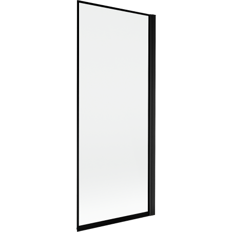 Mexen Mist shower screen 1-wing right 80 x 150 cm, black frame, black - 8A9-080-001-70-70-P