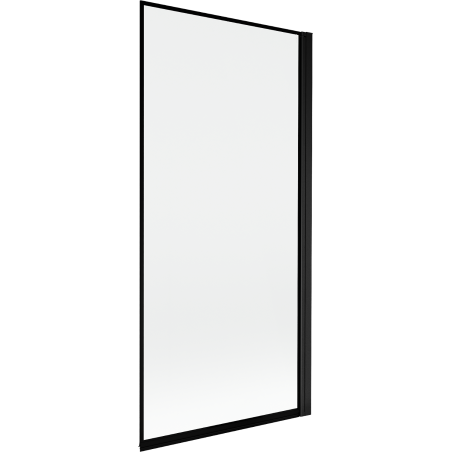 Mexen Mist 1-wing right shower screen 90 x 150 cm, black frame, black - 8A9-090-001-70-70-P