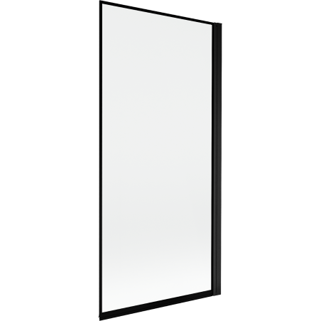 Mexen Mist single-panel shower screen right 90 x 150 cm, black frame, black - 8A9-090-001-70-70-P