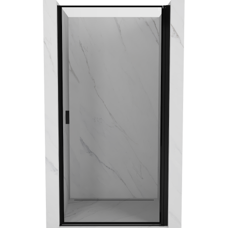 Mexen Mist-B right-hand hinged shower door 70 cm, black frame, black - 8A2-070-000-70-70-P