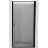 Mexen Mist-B right-hand hinged shower door 70 cm, black frame, black - 8A2-070-000-70-70-P