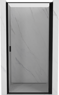 Mexen Mist-B right-hand hinged shower door 80 cm, black frame, black - 8A2-080-000-70-70-P