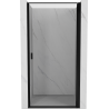 Mexen Mist-B shower door hinged right 100 cm, black frame, black - 8A2-100-000-70-70-P