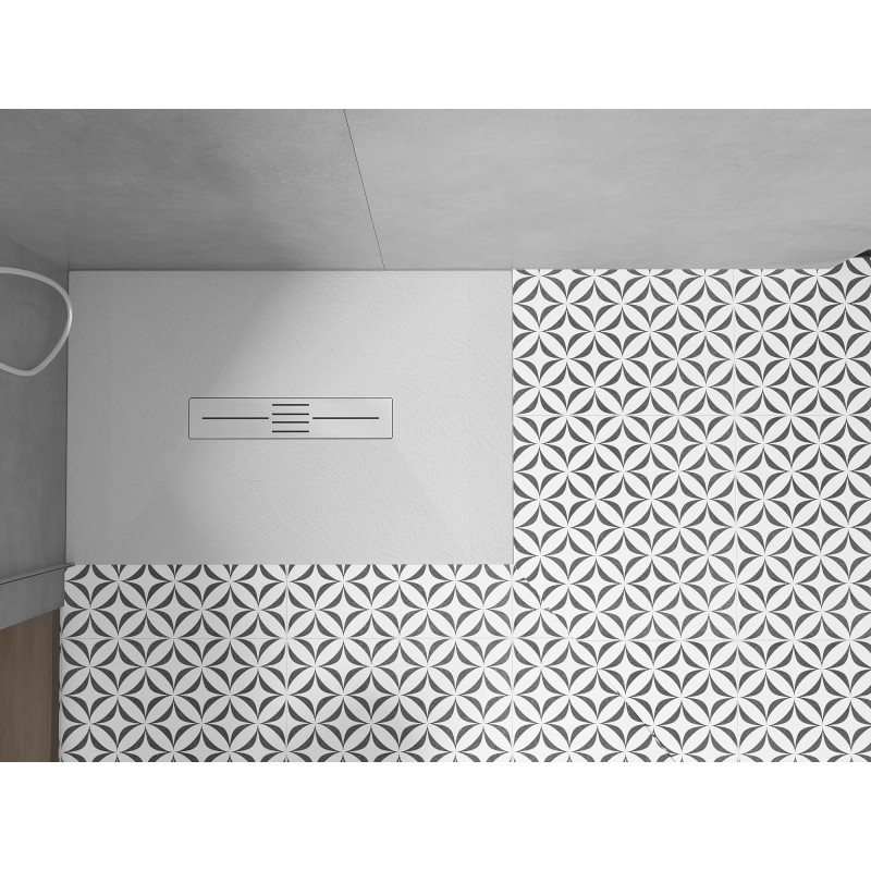 Mexen Toro rectangular SMC shower tray 100 x 90 cm, white - 43109010