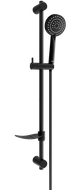 Mexen DF75 sliding shower set, Black - 785754582-70