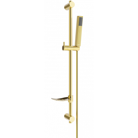 Mexen DF77 sliding shower set, Gold - 785774582-50