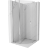 Mexen Mist five-sided swing shower cabin 90 x 90 cm, transparent, chrome - 8A8-090-090-01-00