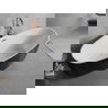 Mexen Lira freestanding bathtub pattern 170 x 80 cm, white/black, overflow rose gold - 52831708075-60
