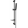Mexen DF77 sliding shower set, Black - 785774582-70