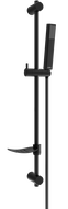 Mexen DF77 sliding shower set, Black - 785774582-70