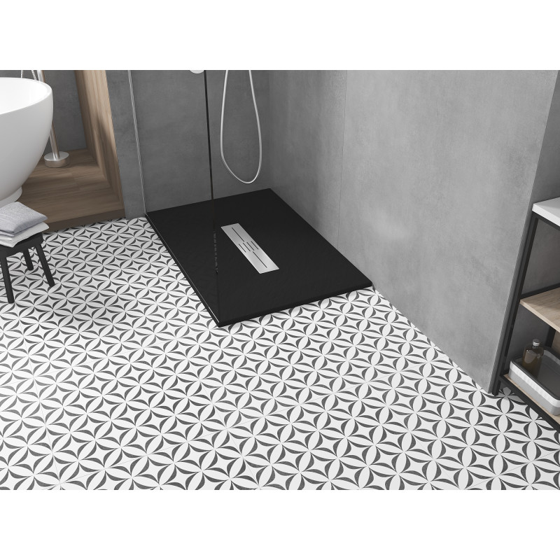 Mexen Toro rectangular SMC shower tray 140 x 70 cm, black - 43707014