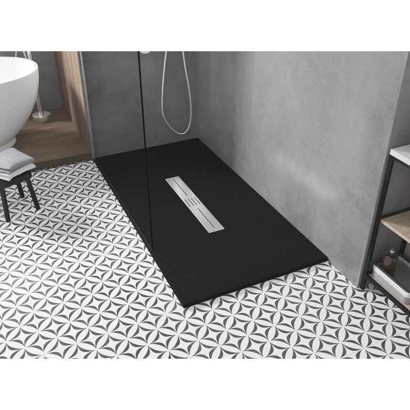 Mexen Toro rectangular shower tray SMC 150 x 70 cm, black - 43707015