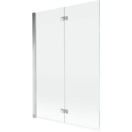 Mexen Mist 2-wing Left Shower Screen 120 x 150 cm, Transparent, Chrome - 8A9-120-002-01-00-L
