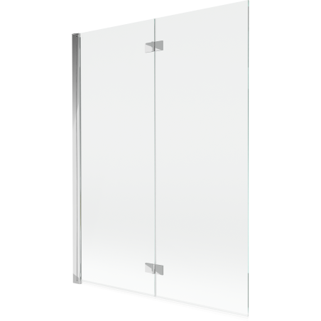 Mexen Mist 2-panel Left Shower Screen 130 x 150 cm, transparent, chrome - 8A9-130-002-01-00-L