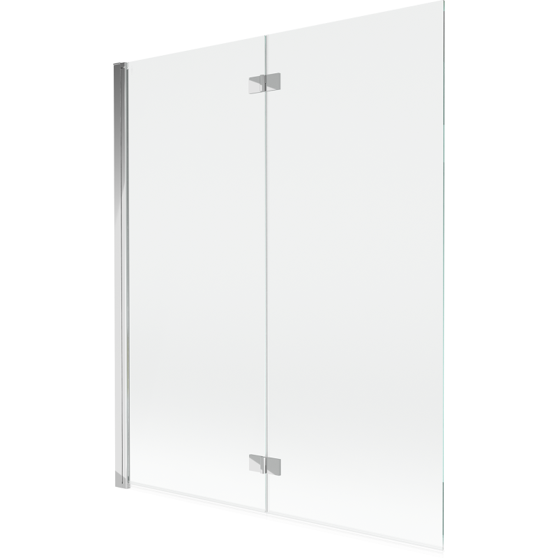 Mexen Mist 2-fold Left Shower Screen 140 x 150 cm, Transparent, Chrome - 8A9-140-002-01-00-L