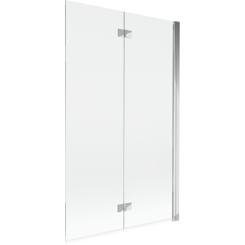 Mexen Mist 2-panel Right Shower Screen 110 x 150 cm, Transparent, Chrome - 8A9-110-002-01-00-P