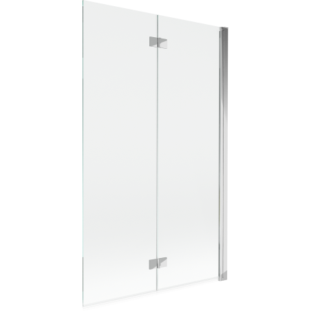 Mexen Mist 2-panel Right Shower Screen 110 x 150 cm, Transparent, Chrome - 8A9-110-002-01-00-P