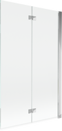 Mexen Mist 2-panel Right Shower Screen 110 x 150 cm, Transparent, Chrome - 8A9-110-002-01-00-P