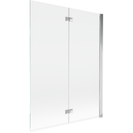 Mexen Mist two-wing shower screen right 130 x 150 cm, transparent, chrome - 8A9-130-002-01-00-P