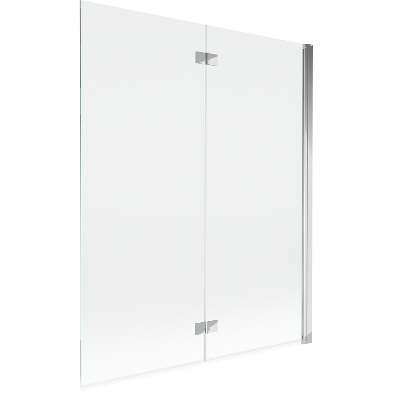 Mexen Mist shower screen 2-panel right 140 x 150 cm, transparent, chrome - 8A9-140-002-01-00-P
