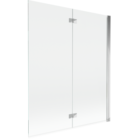 Mexen Mist shower screen 2-panel right 140 x 150 cm, transparent, chrome - 8A9-140-002-01-00-P