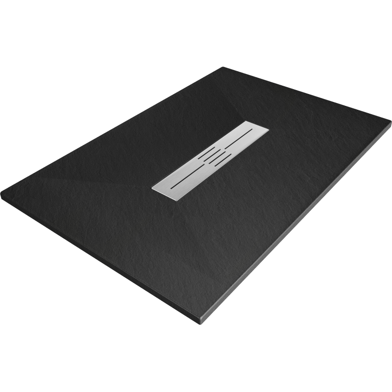 Mexen Toro rectangular shower tray SMC 110 x 80 cm, Black - 43708011