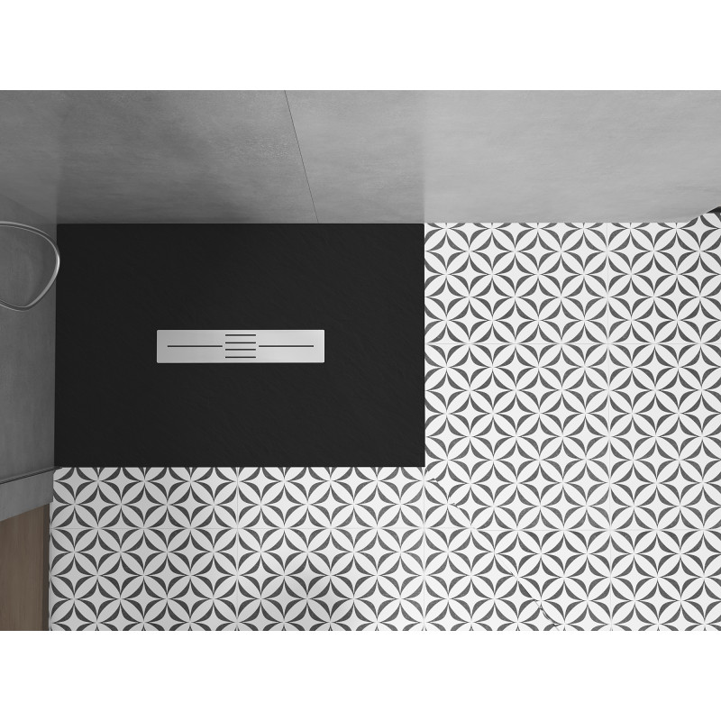 Mexen Toro rectangular SMC shower tray 120 x 80 cm, black - 43708012